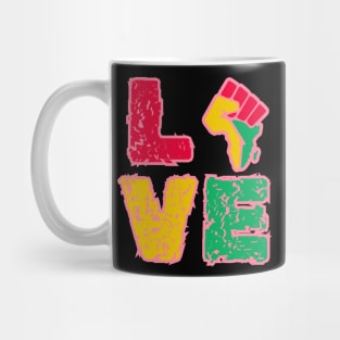 Black History Month Love For Valentines Day Mug